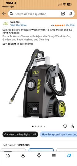 Power wash