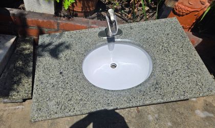 MARBLE COUNTER TOP WITH SINK