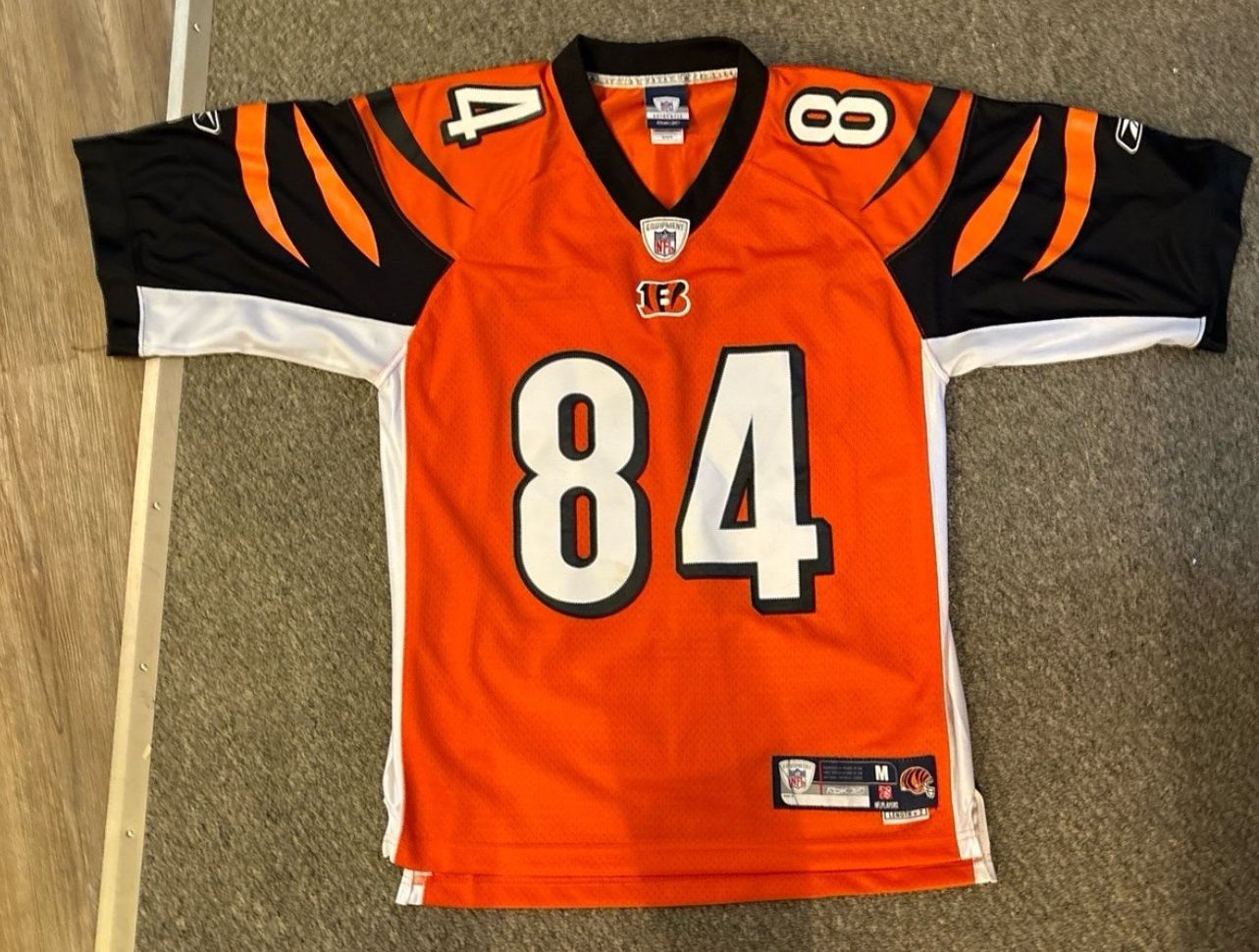 Cincinnati Bengals TJ Houshmandzadeh Reebok Throwback NFL Football Jersey Size M