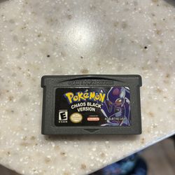 Pokémon Chaos Black Gameboy Game