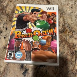 Punch-out Wii Game 