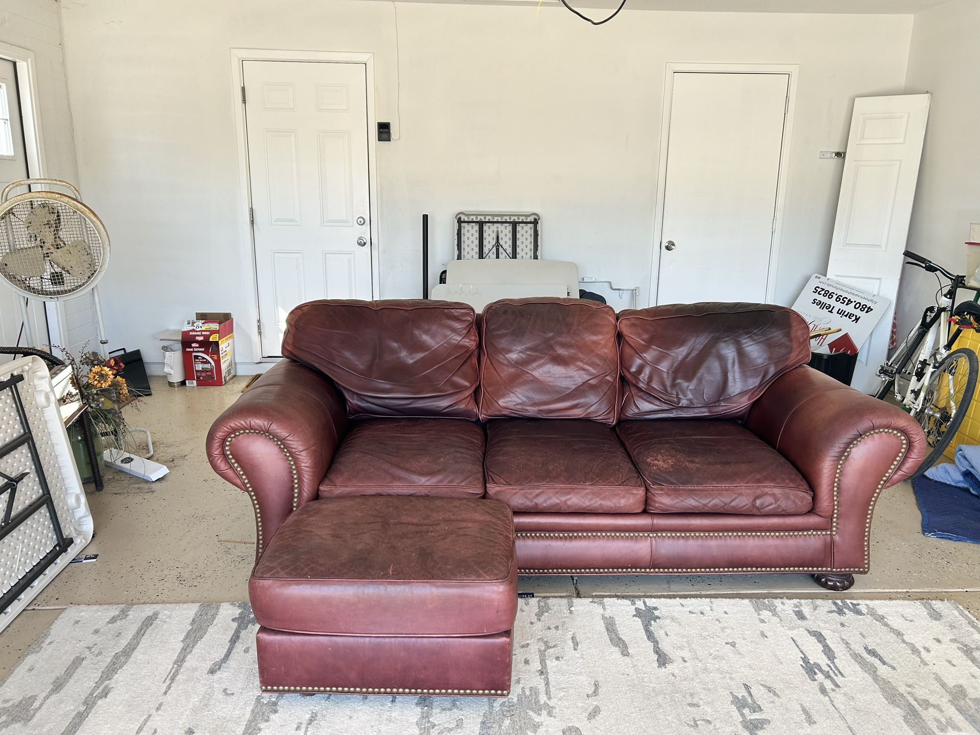 FREE Leather Sofa