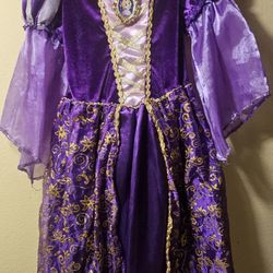 RAPUZEL PURPLE AND GOLD COSTUME
