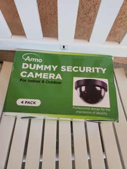 Dummy security cameras 4 pack