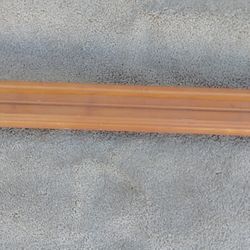 4 Foot Wide Mantle Style Shelf. 4.5 Inches Deep, 4 In Tall 