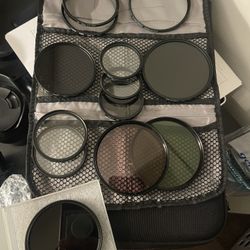 DSLR Lens Filters + Sizing Rings