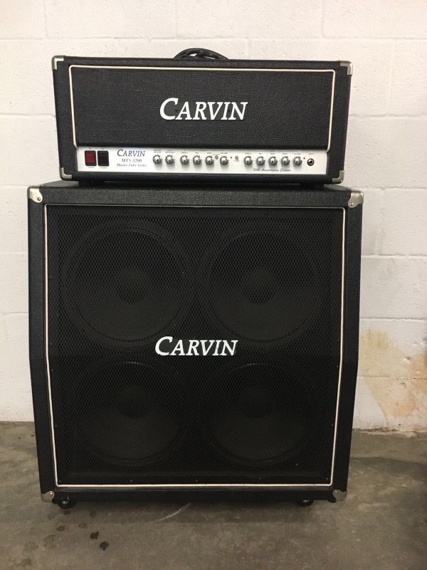 CARVIN MTS 3200 GUITAR AMP 50TH HALF STACK 50 ANNIVERSARY MINT!