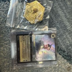 D23 Expo 2024 Lorcana promo Card And Pin