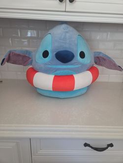 Stitch Squishmallow With Life Buoy