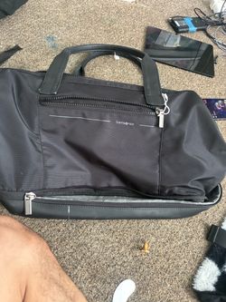 Samsonite Black Nylon Duffle Bag