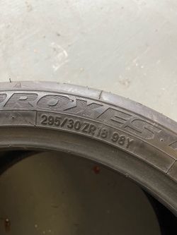 Used Toyo R888 295/30zr/18