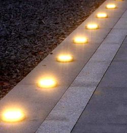 Solar Disk Outdoor Waterproof Lights