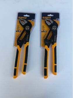 DEWALT 12 in. V-Groove Jaw Pushlock Plier