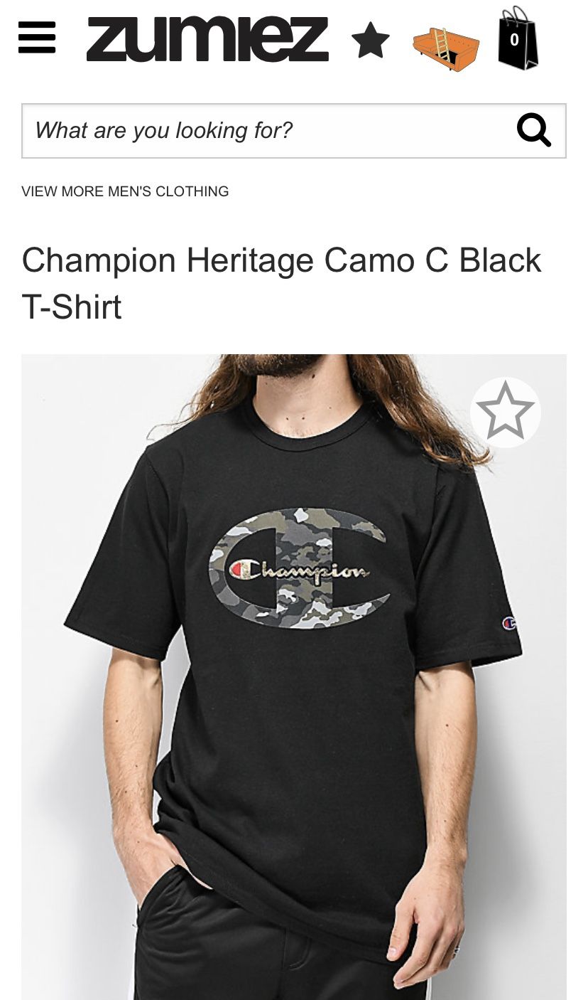 Champion Shirt Camo