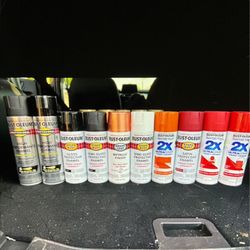 Rustoleum Spray Cans
