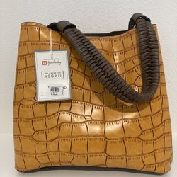 NEW Jen & Co Olivia Hobo Bag - Mustard; Purse