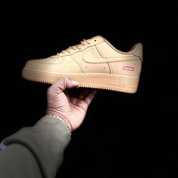 Air Force 1 Low Supreme Wheat (size10)