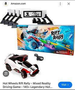 Hot Wheels Rift Rally Driving Game