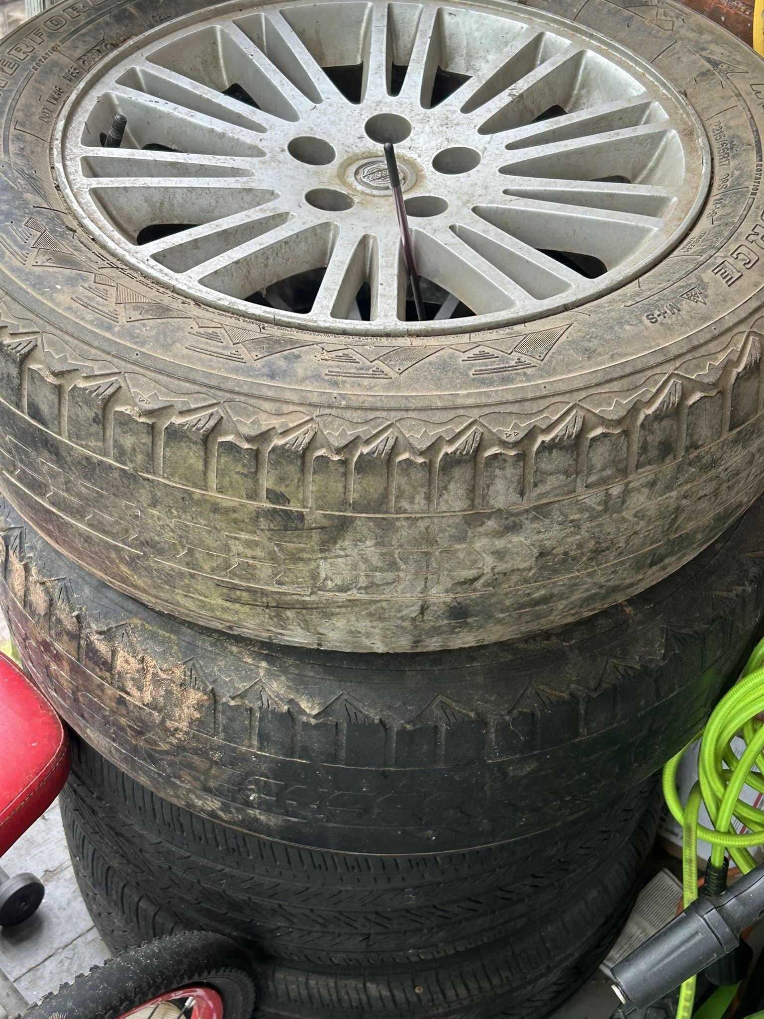 Chrysler 17in Winterforce Tires,rims