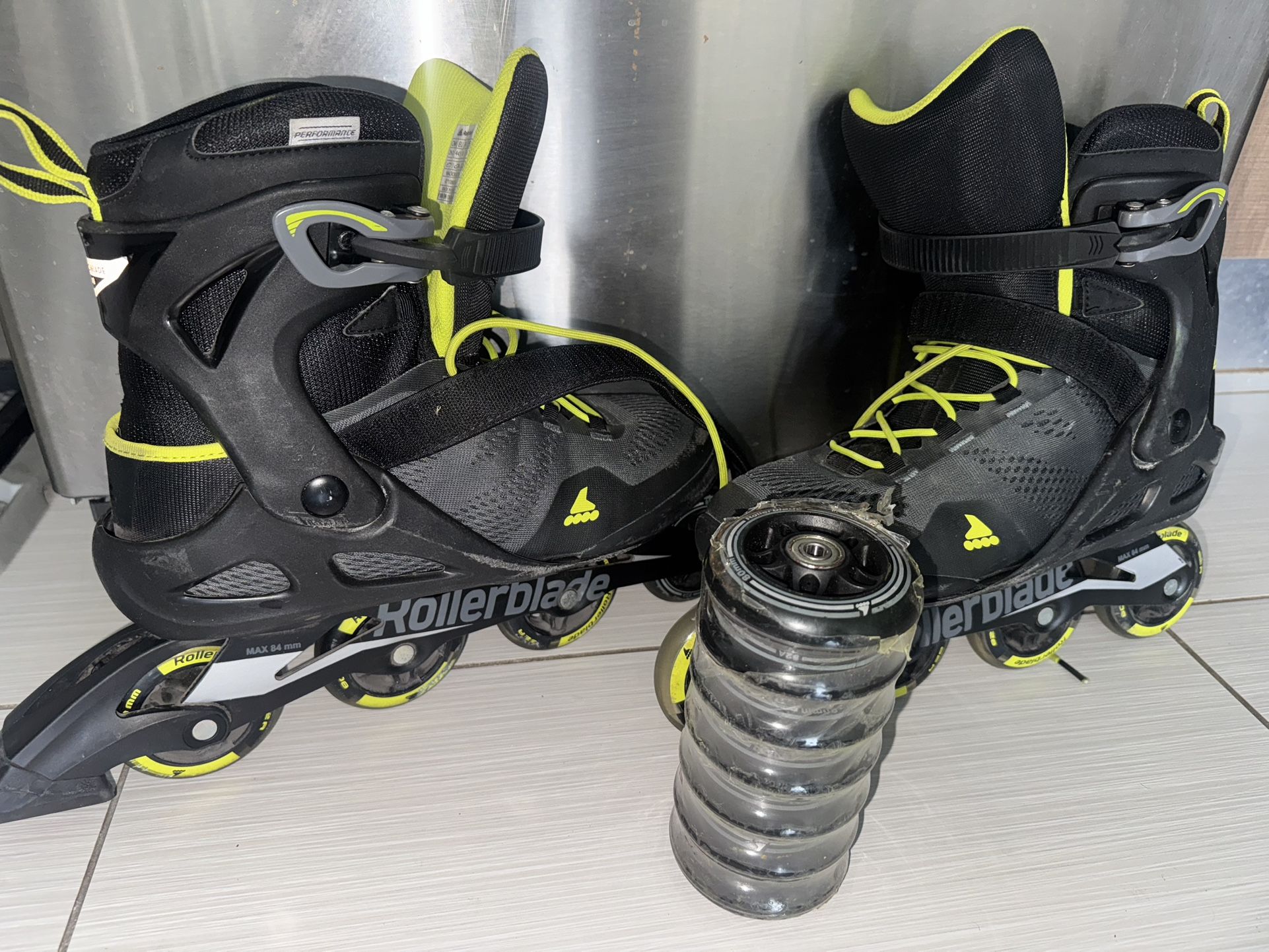 Rollerblade Skates With Extra Wheels