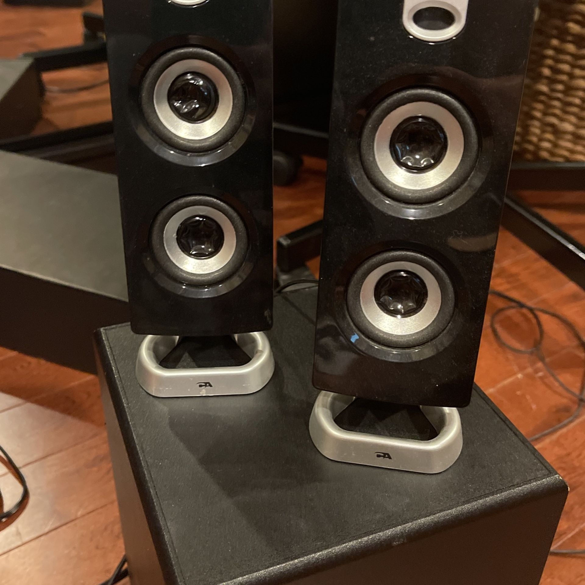 CyberAcoustics CA-3602 PC Speakers with Sub
