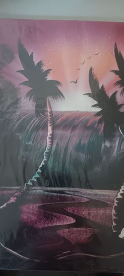 Hawaiian painted posters