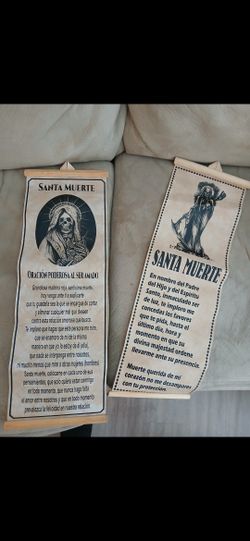 2_Santa Muerte Prayers $25 Each