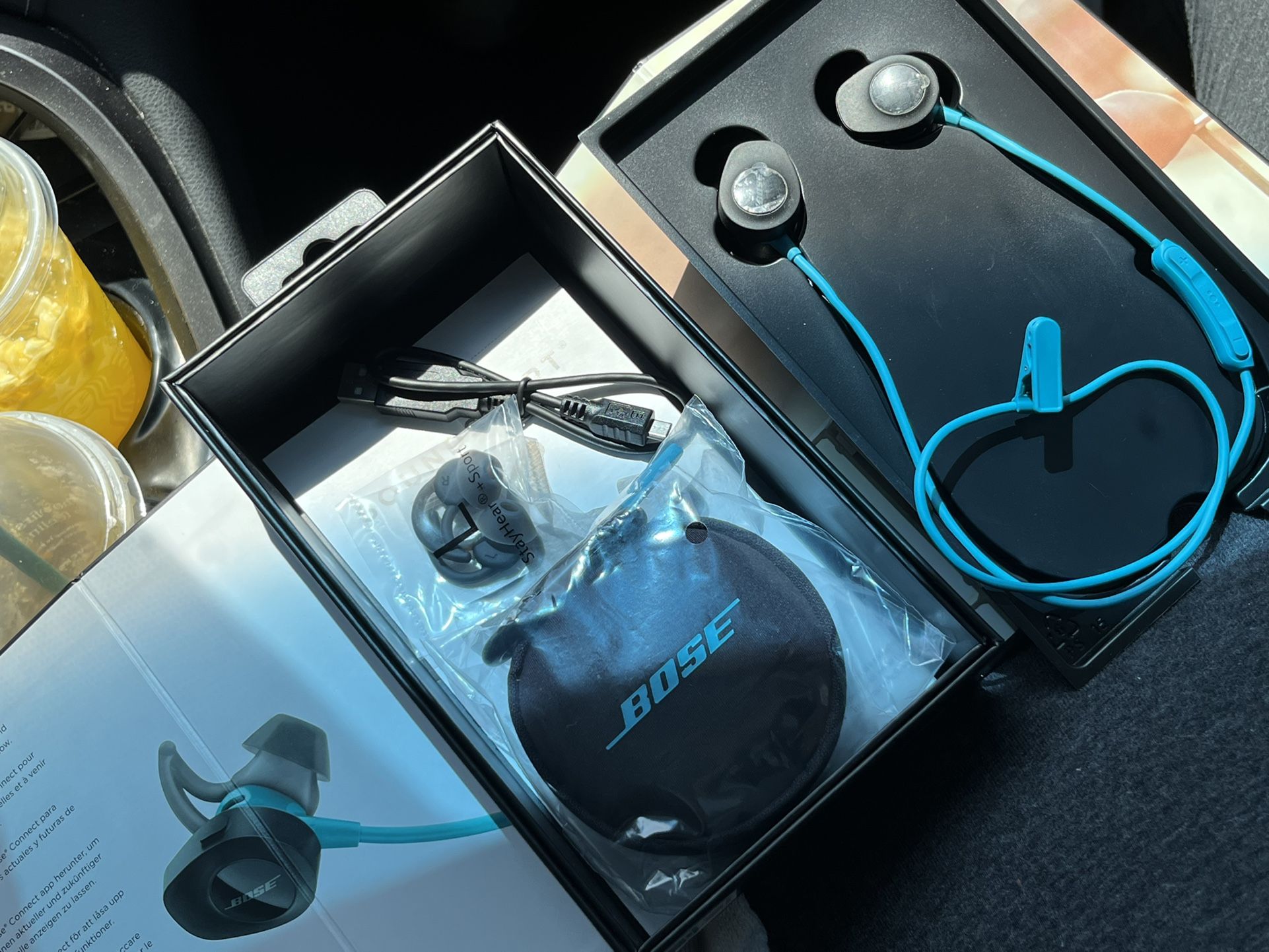 Bose Soundsport Wireless Headphones Aqua