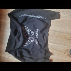 Chrome Hearts Men's Black Hoodie(01101)11