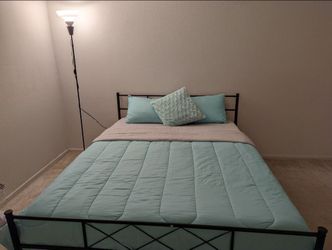 Queen bed frame