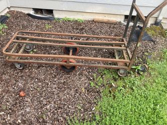 Almost free, $20 extra heavy duty Industrial steel conveyance cart