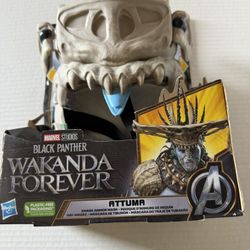New Marvel Studios Black Panther: Wakanda Forever Attuma Shark Armor Mask
