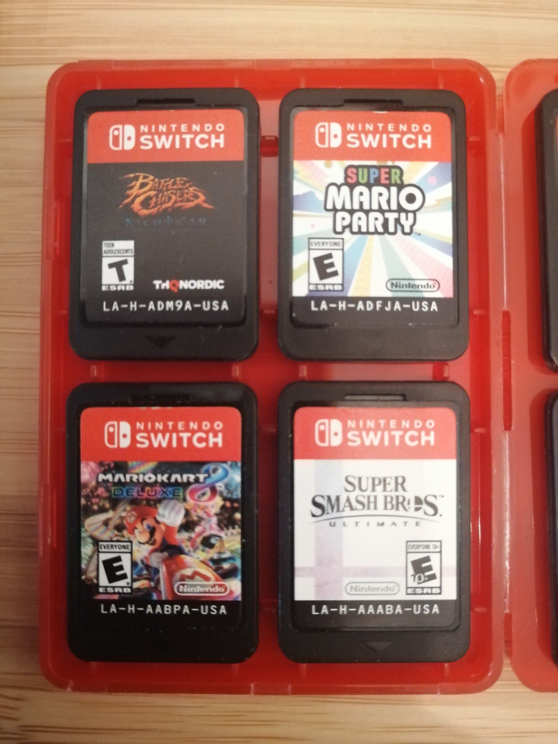 (8) Nintendo Switch Games