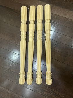 Home Depot Table Legs - Ornate, Attachable