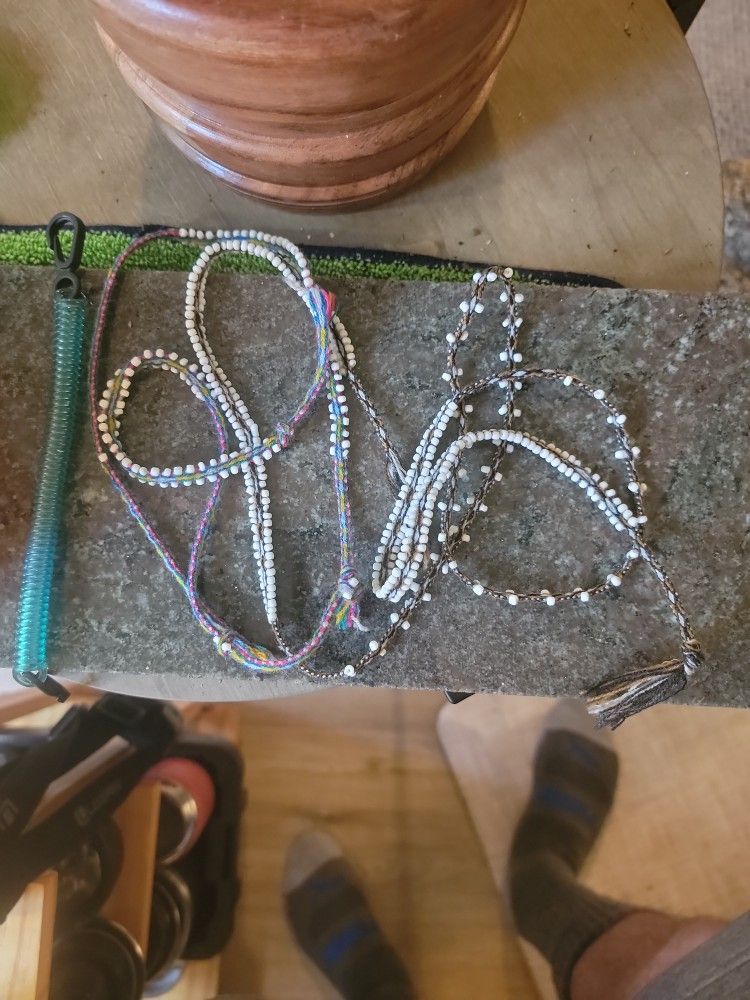 Necklace or Bracelet PUKA Shell