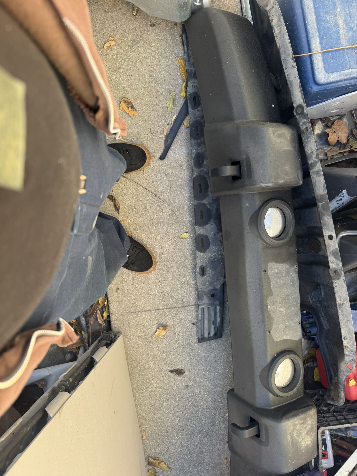 2015 Jeep Wrangler Front Bumper With Lights $50