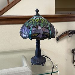 Beautiful Dragonfly Titany inspired Desk Lamp