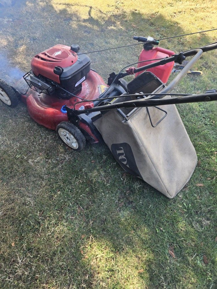 Toro Lawn Mower. Work. Just Fine