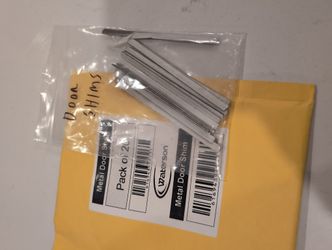 Free Metal Door Shim, Fire Rated.