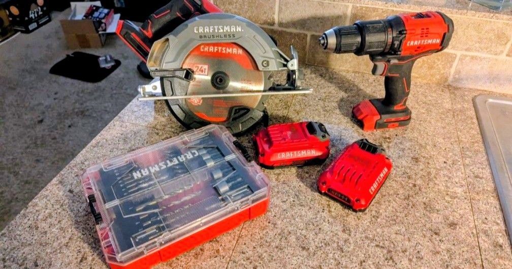 Craftsman Brushless Drill & Saw