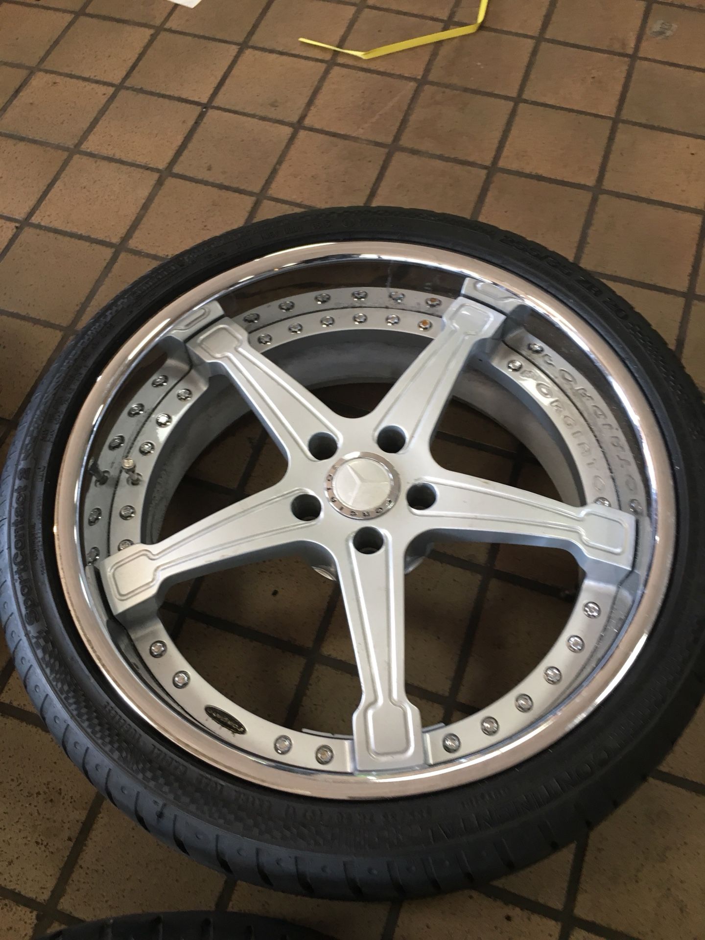 Forgiato 20” wheels 5x112 Mercedes Audi
