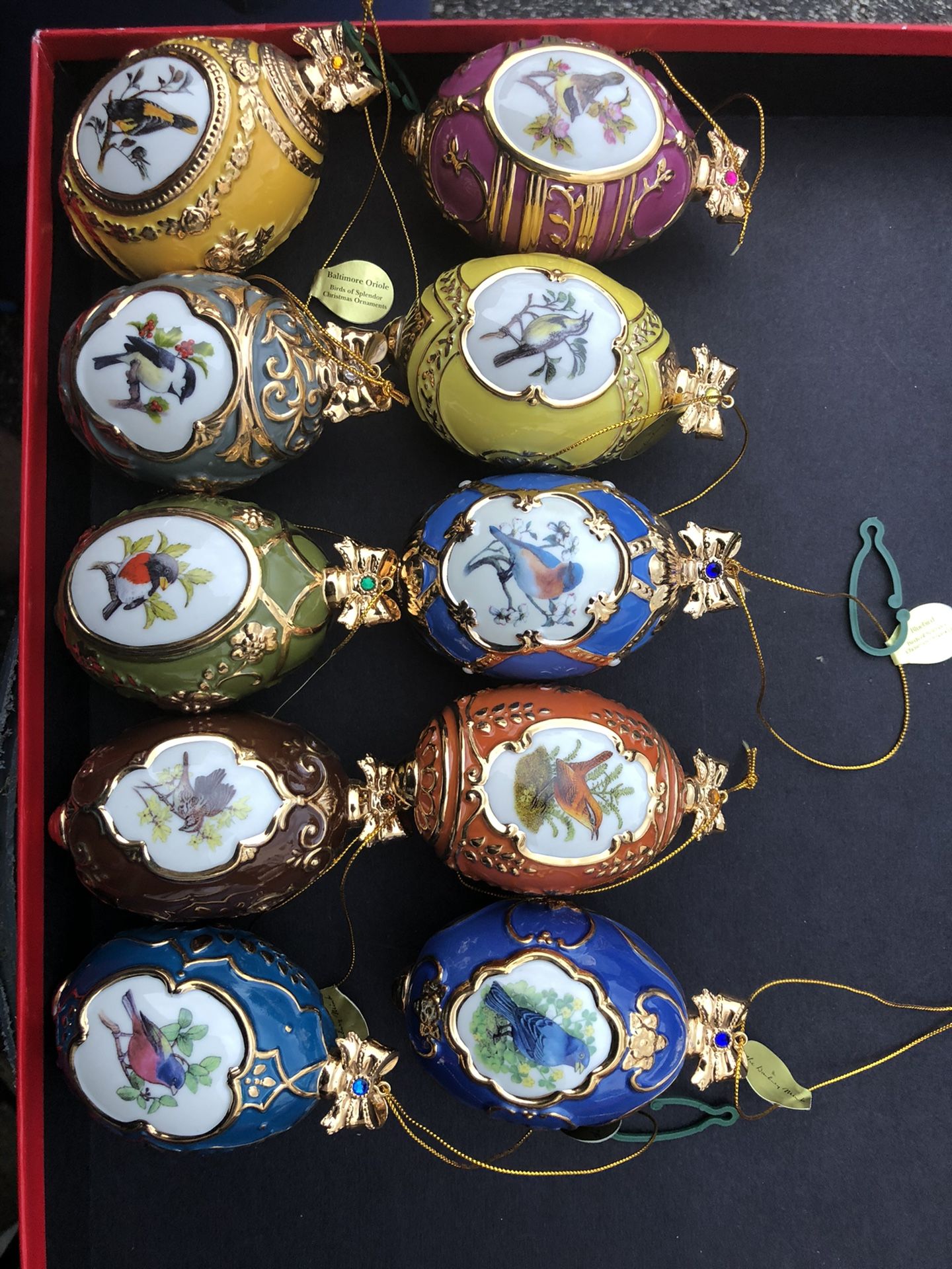 Danbury Mint Christmas Ornaments