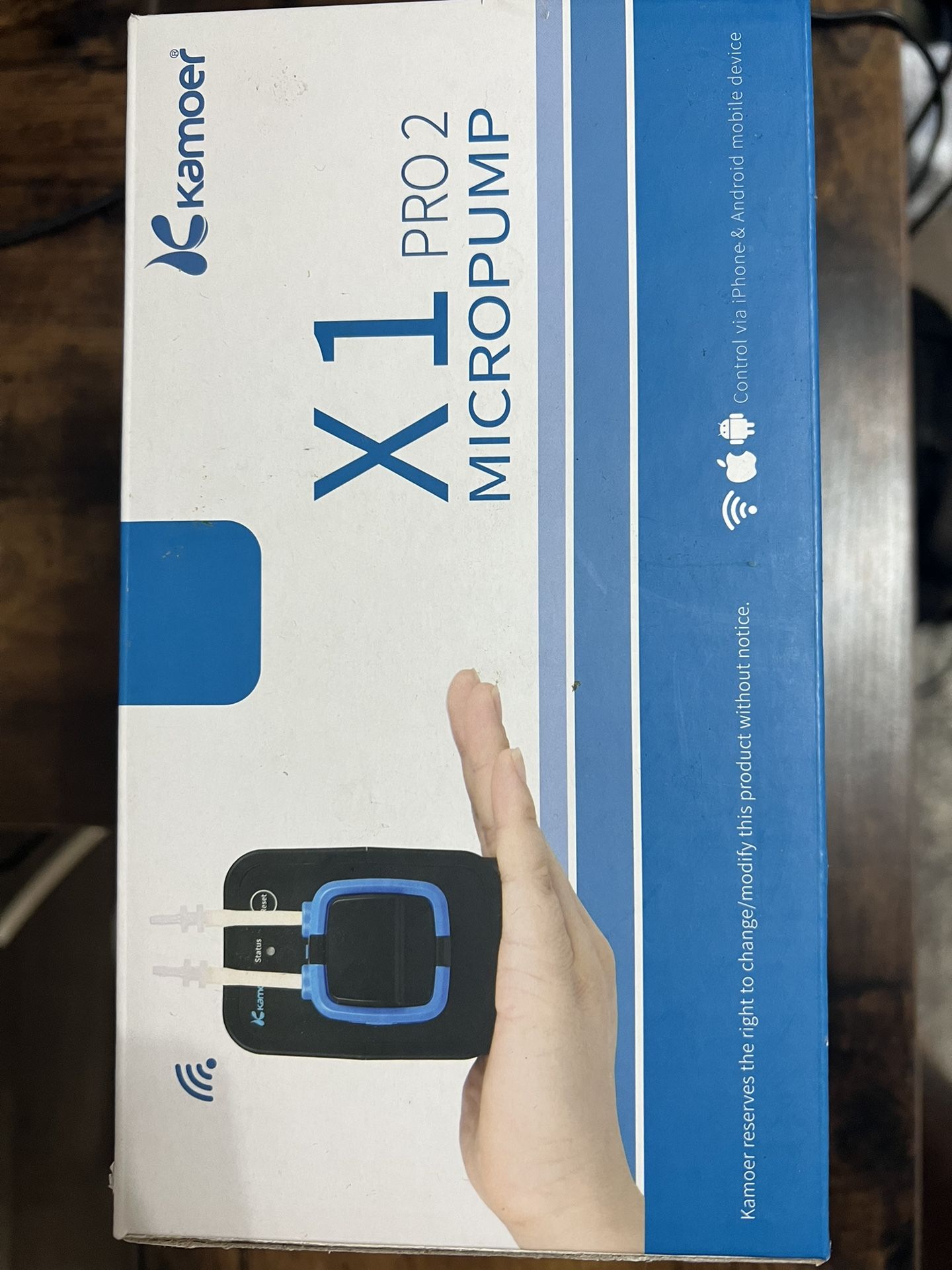 X1 MICRO Dosing pumps. (Kamoer)