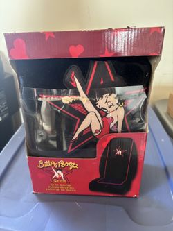 Betty Boop Star Seat Cover