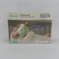 New Owlet Dream Sock FDA-Cleared Smart Baby Monitor