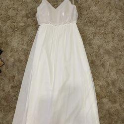Formal Dress White