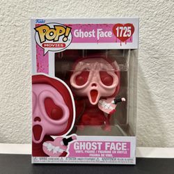 Scream: Ghostface (Pink/Red variant) RARE funko pop brand new!! Horror Ghost Face