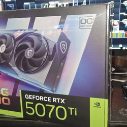 MSI RTX 5070 TI 16G GAMING TRIO OC PLUS