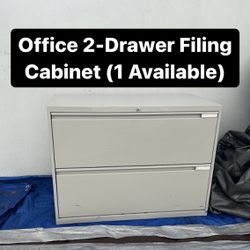 Office 2-Drawer Cabinet (NO KEYS) Pickup Available Today (1 Available)