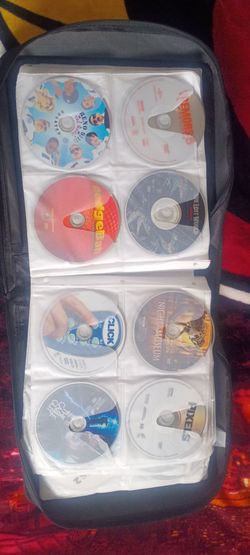 DVD Movie Collection in Carry Case